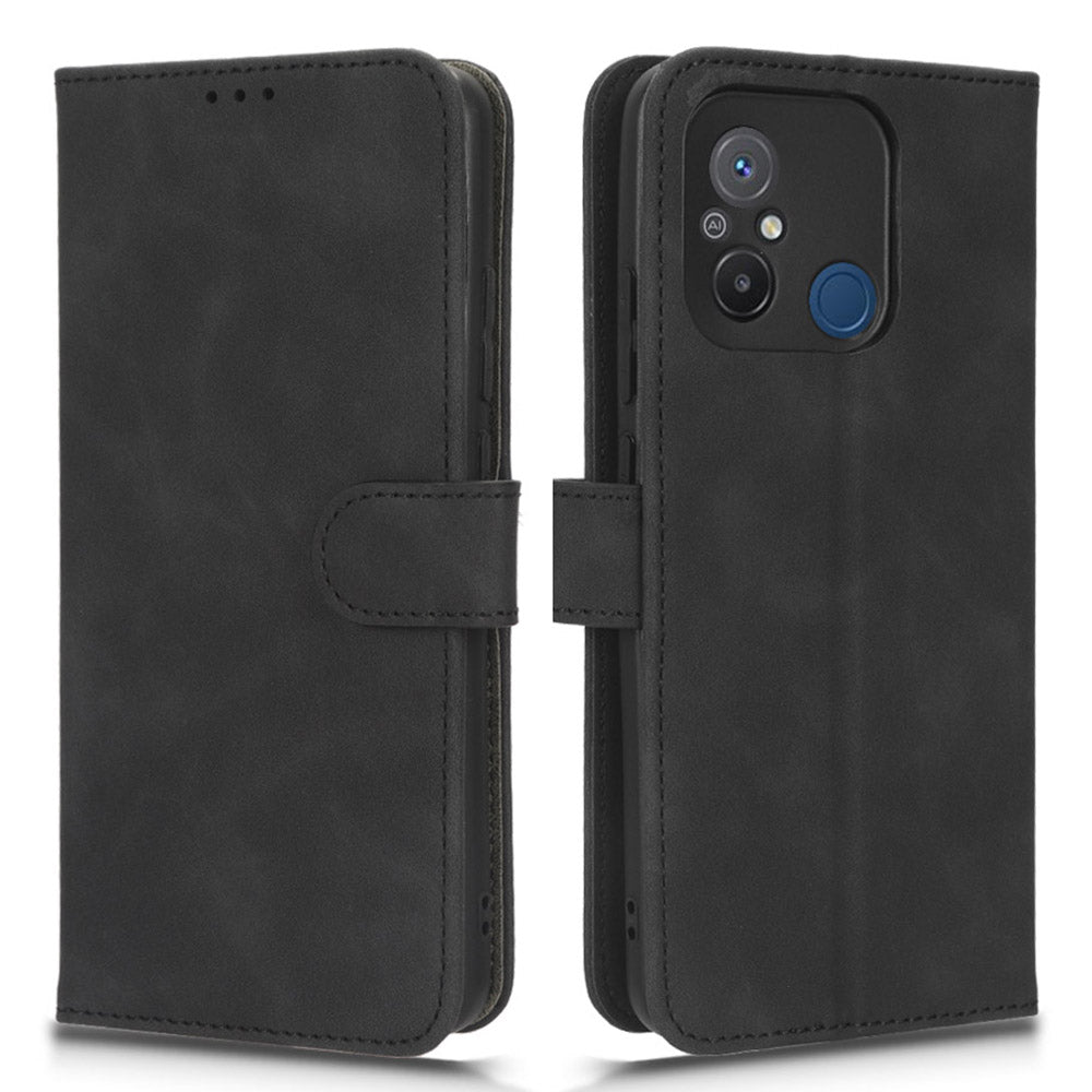 For Xiaomi Redmi 12C 4G 11A 4G PU Phone Leather Case Wallet Stand Skin-touch Cell Phone Cover For Xiaomi Redmi 12C 4G 11A 4G PU Phone Leather Case Wallet Stand Skin-touch Cell Phone Cover